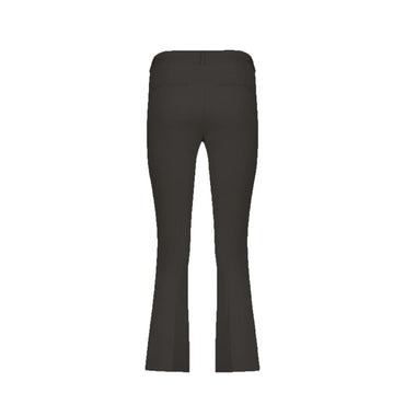 Herno Black Elastane Flared Pants