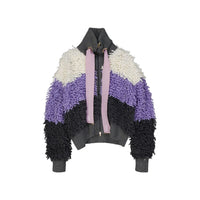 Herno Gray Polyamide Bomber