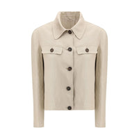 Brunello Cucinelli Beige Linen Clothing