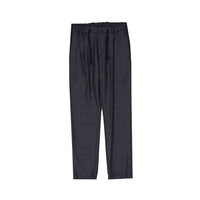 Herno Gray Virgin Wool Casual Pants