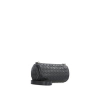 Bottega Veneta Black Calfskin Shoulder Bag