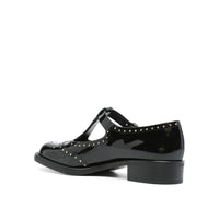 Miu Miu Black Calfskin Shoes