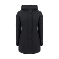 Woolrich Black Nylon Parka