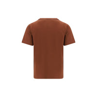 Brunello Cucinelli Brown Cotton T-Shirt