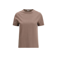 Brunello Cucinelli Brown Cotton T-Shirt