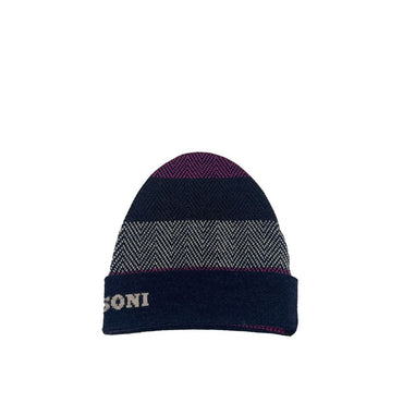 Missoni Blue Wool Beanie