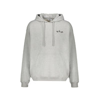 Off-White Gray Cotton Sweatshirt