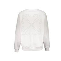 Off-White White Cotton Sweatshirt