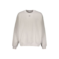 Off-White Gray Cotton Sweatshirt