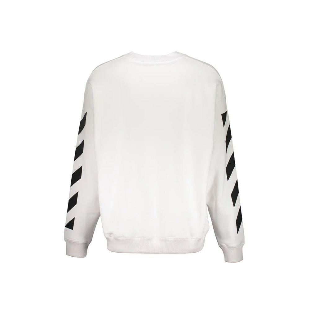Off-White White Cotton Sweatshirt