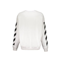 Off-White White Cotton Sweatshirt