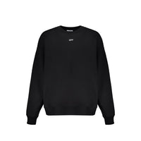 Off-White Black Cotton Sweatshirt