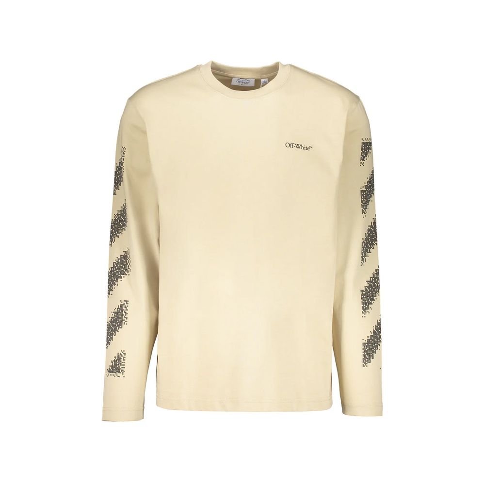 Off-White Beige Cotton Sportswear