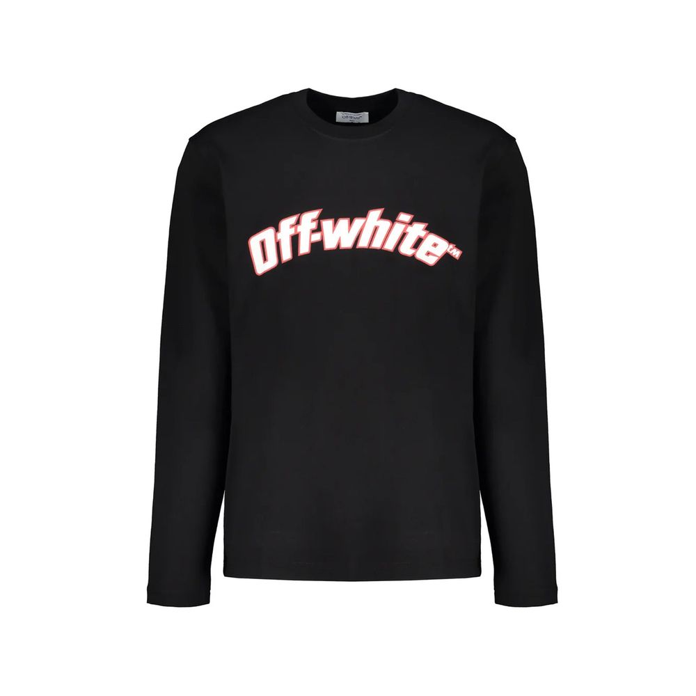 Off-White Black Cotton Sportswear