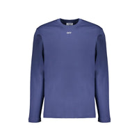 Off-White Blue Cotton Sportswear