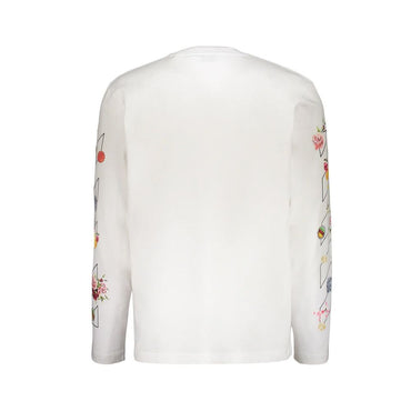 Off-White White Cotton Long Sleeve T-Shirt