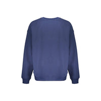 Off-White Blue Cotton Sweatshirt