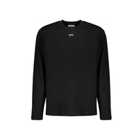 Off-White Black Cotton Long Sleeve T-Shirt