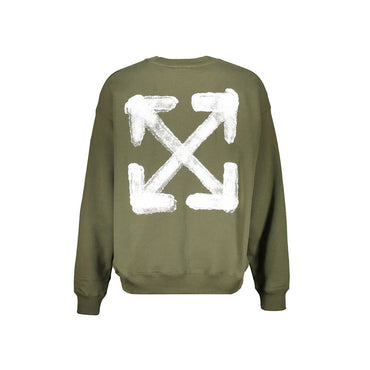 Off-White Bicolor Cotton Sweatshirt