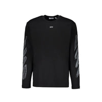 Off-White Black Cotton Sportswear