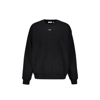 Off-White Black Cotton Sweatshirt
