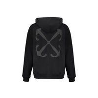 Off-White Black Cotton Sweatshirt