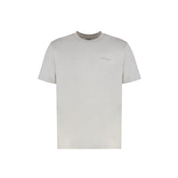 Off-White Gray Cotton T-Shirt