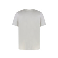 Off-White Gray Cotton T-Shirt