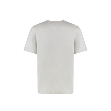 Off-White Gray Cotton T-Shirt