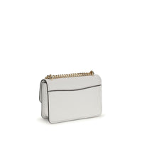 Michael Kors White Calf Leather Bos Taurus Wallet