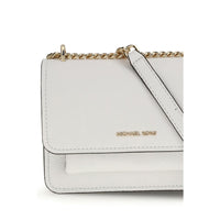Michael Kors White Calf Leather Bos Taurus Wallet