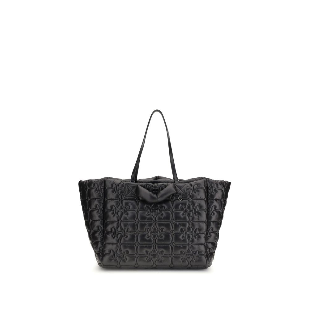 Ganni Black Recycled Polyamide Handbag