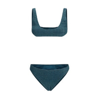 Oséree Blue Polyamide One-Piece Swimsuit
