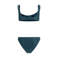 Oséree Blue Polyamide One-Piece Swimsuit