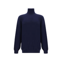 Brunello Cucinelli Blue Cashmere Cashmere Sweater