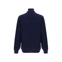 Brunello Cucinelli Blue Cashmere Cashmere Sweater