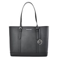 Michael Kors Black Leather Tote Bag