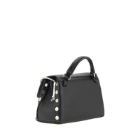 Zanellato Black Calf Leather Bos Taurus Shoulder Bag