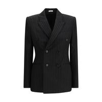 Alexander McQueen Black Wool Blazer