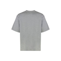 Off-White Gray Cotton T-Shirt