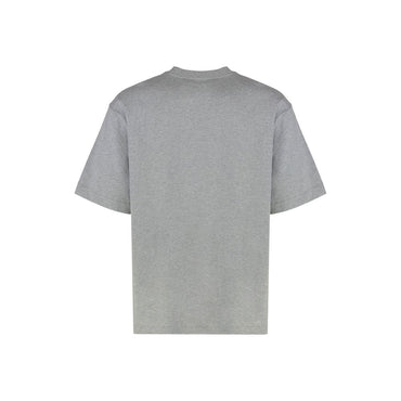 Off-White Gray Cotton T-Shirt