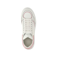 Alexander McQueen White Calfskin Chunky Sneakers
