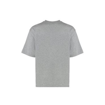 Off-White Gray Cotton T-Shirt