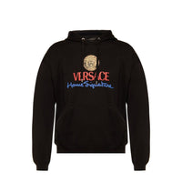 Versace Black Cotton Sweatshirt