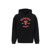 Versace Black Cotton Sweatshirt