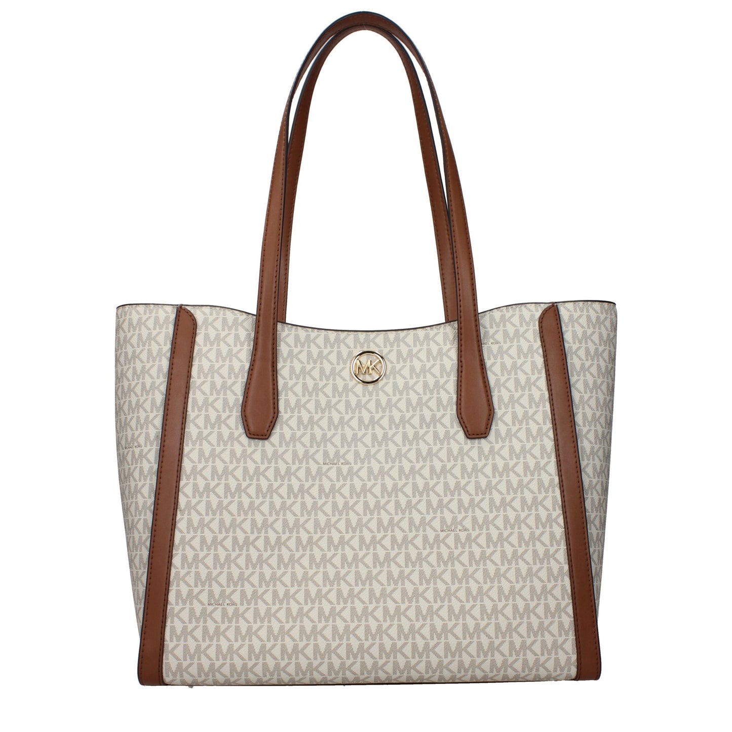 Michael Kors Beige Fabric Shoulder Bag