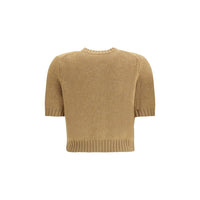 Khaite Beige Cashmere Cardigan