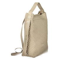 Valentino Beige Polyethylene Handbag