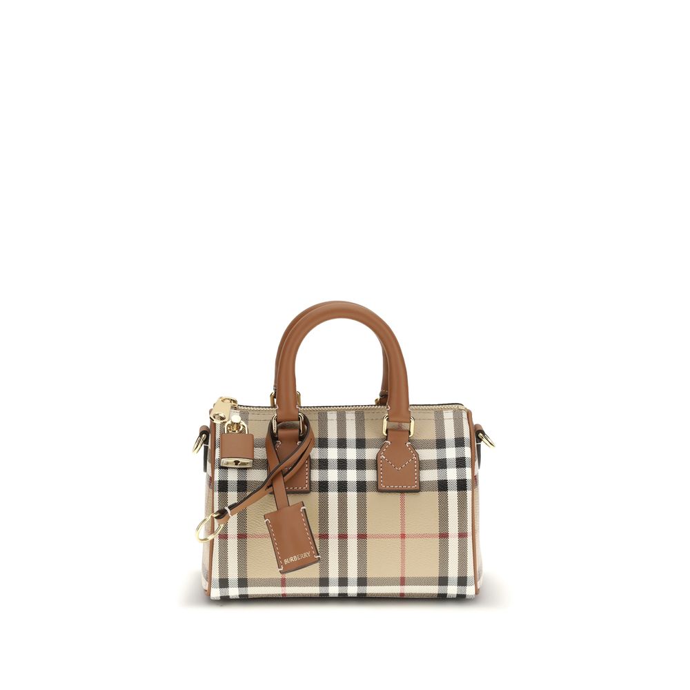 Burberry Brown Polyethylene Shoulder Bag