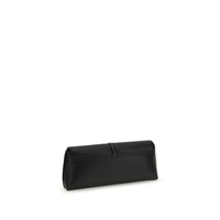 Stella McCartney Black Hemp Clutch Bag